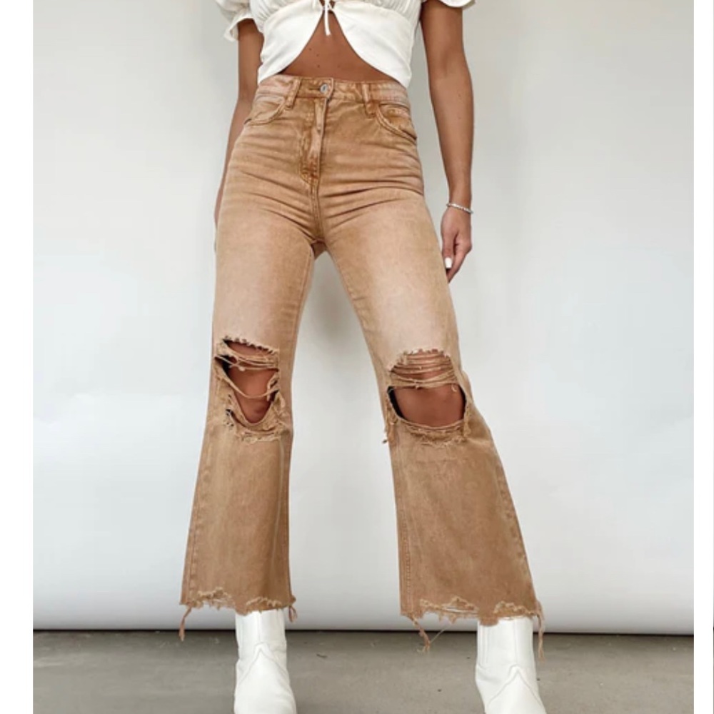 Vervet 90s wide leg jean size 28 Rust